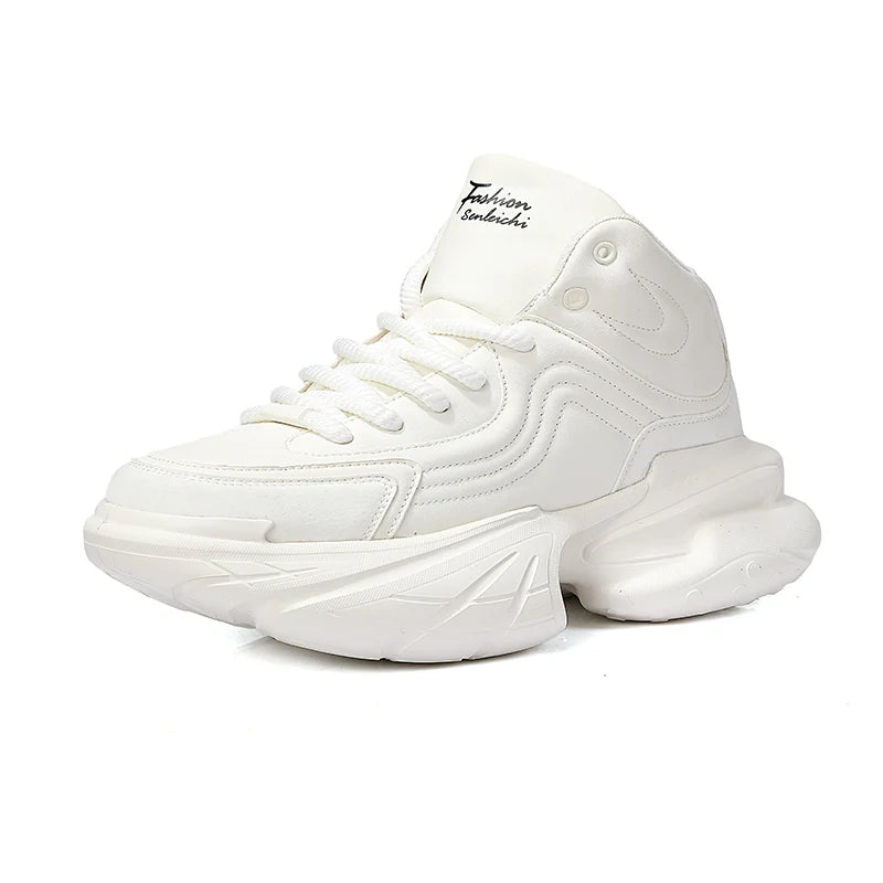 Brand Red Men Height Increasing Shoes Luxury Autumn Casual Sneakers Men Platform Trainers Design Fashion Thick sole Sneakers Man