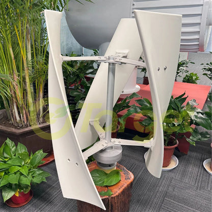 10000W 5000W 8000W 12V/24V 48V 96V Wind Turbine Generator Complete Set Windmill 220V Output Vertical Axis Wind Turbine Home Use