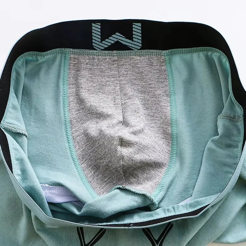 1/3/4 Pcs Mens Underwear Cotton Men Boxer Panties U-convex Man Breathable Underpants Sexy Comfort Male Boy Smiling Face Boxers