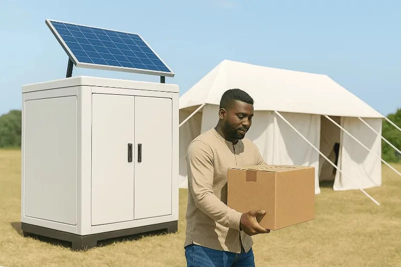 Customized Complete Plug-and-Play Solar Freezer Container For Immediate Use Customize
