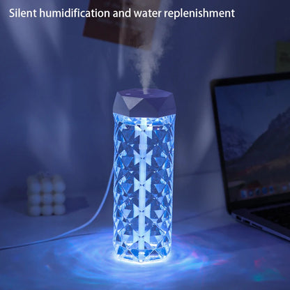400ML Air Humidifier USB Aroma Diffuser Essential Oil Purifier Fragrance Mist Maker RGB Light Humidificador For Car Home Bedroom