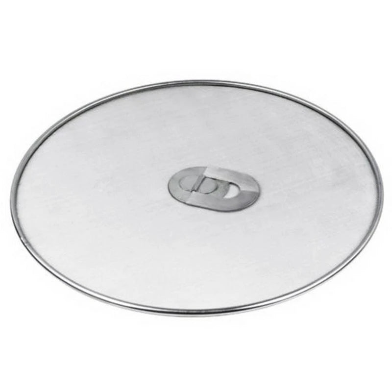 1Pc Kitchen Oil Proofing Lid Filter Foldable Handle Frying Pan Cover Splatter Screen Spill Proof Kitchen Cooking Tools