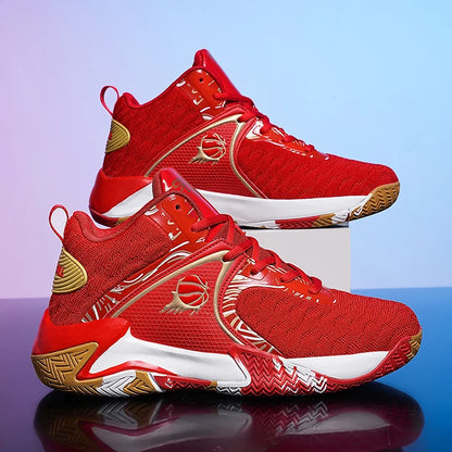New Men's Basketball Shoes Cushion Anti Slip Sports Shoes Fitness Training Shoes Male Basketball Boots Tenis Sneakers Size 39-48
