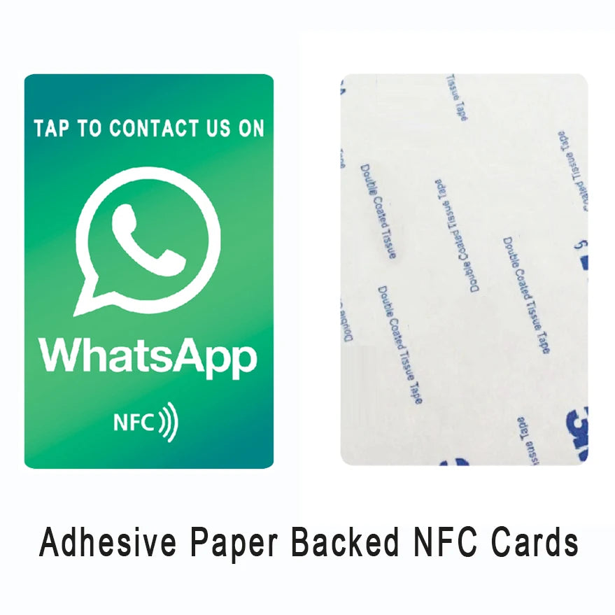 Universal NFC Cards Google Review NFC Card  Increase Your Reviews PVC Material Standard Card Size