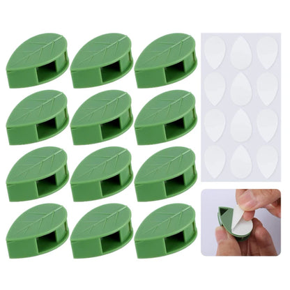 10-100x Invisible Plant Climbing Wall Fixture Clips Acrylic Sticker Self-Adhesive Hook Plant Vine Traction Holder Indoor Outdoor