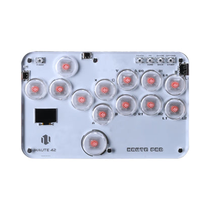 Haute42 Joystick Hitbox Controller Arcade Stick Controller For PS4/PS3//Switch/Steam Mini Hitbox Arcade Game Keyboard Fighting