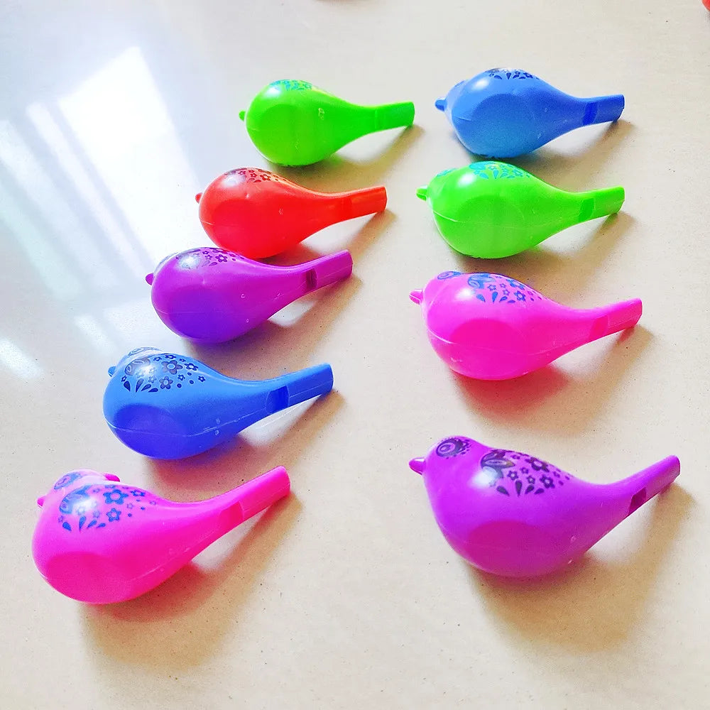 12Pcs Cute Animal Bird Whistle Cheerleading Kids Sports Toy Kids Birthday Party Favor Package Pinata Stuffing Gift
