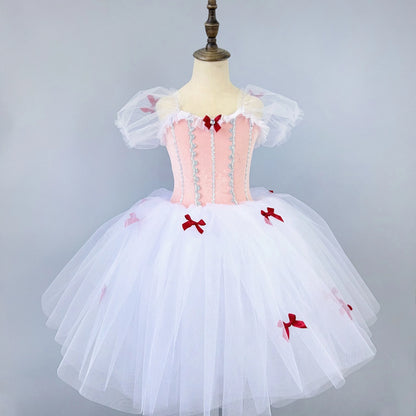 Ballet Performance Tutu Dress Girls Dance Wear Outfit Children Stage Clothing Fashion Ballet Dresses Princess Vestido Kids