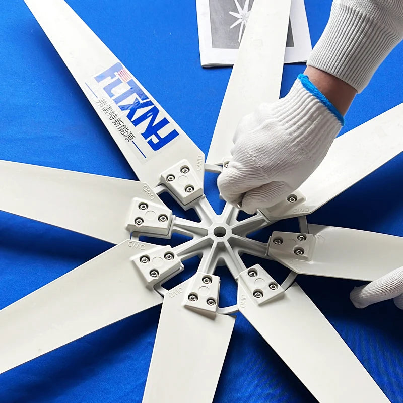 370mm Wind Turbine Blades For Horizontal Wind Generator Nylon Blades DIY Blades For Wind Generator
