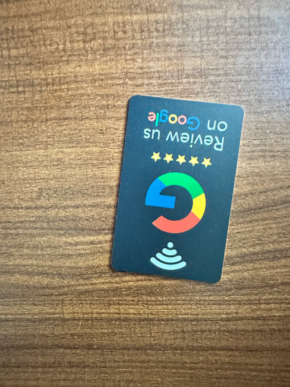 Grow Your Business With NFC Google Review Cards Tap and Rate Google Review Cards