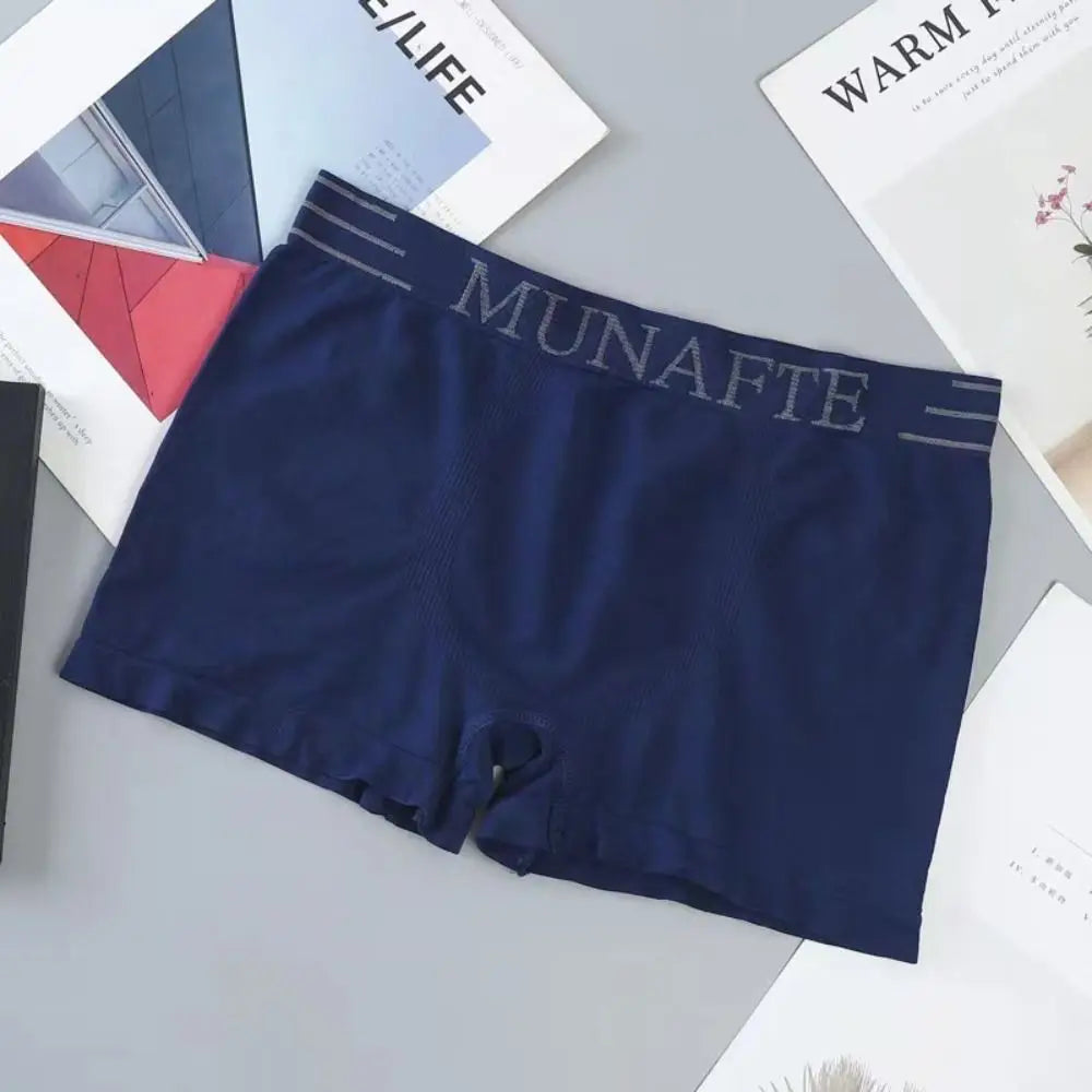 High-quality Seamless Men Pants Comfortable Sexy U Convex Breathable Underpant Solid Color Lingerie Boxer Shorts Man Underwear