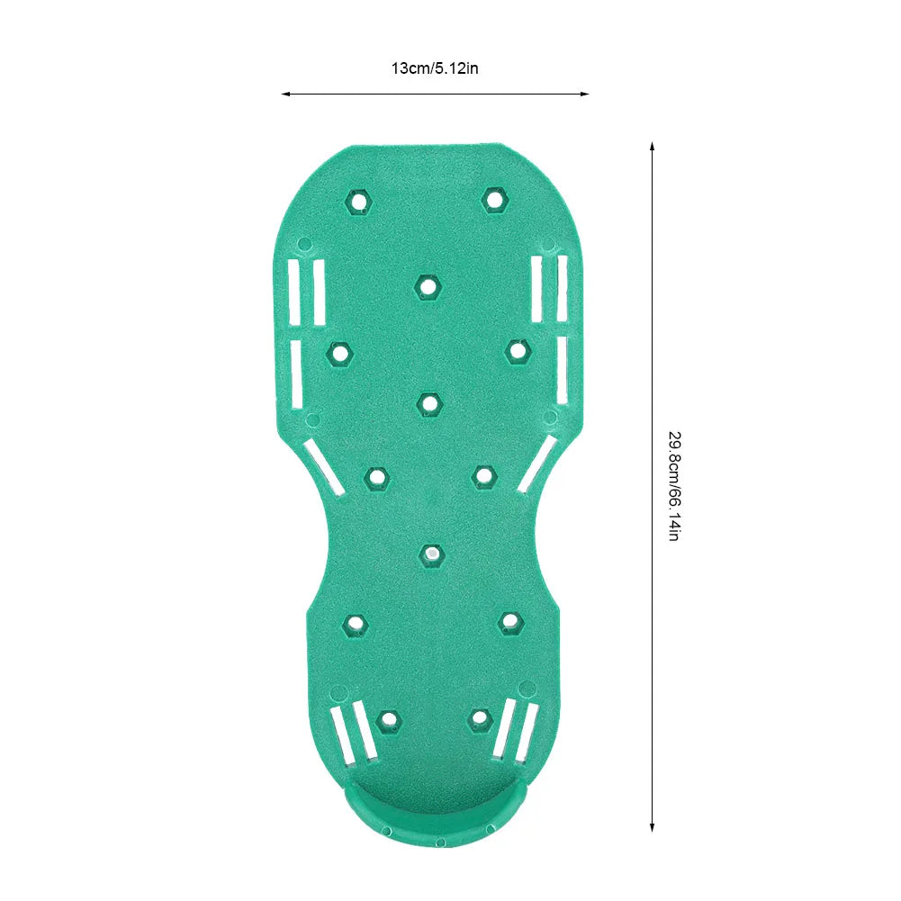 Lawn Gardening Ventilation Nail Shoes, Adjustable Drilling Work Boots, Anti Slip Sole Suitable for Lawn Mowing Work Nail Shoes