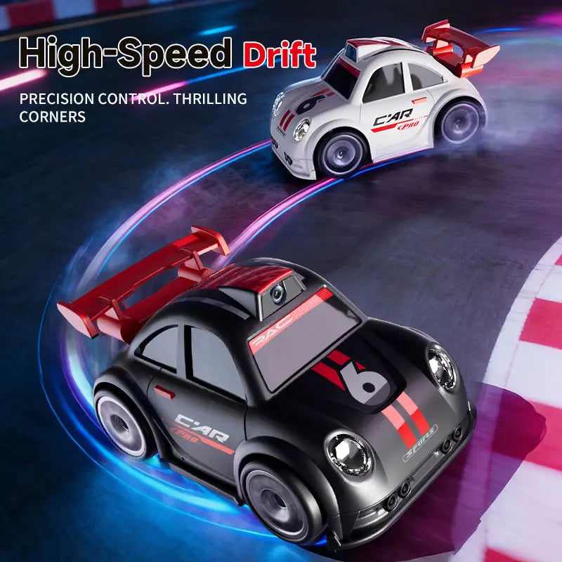 Mini Smart C6 RC Drift Car with Auto Follow/Escape Dual Mode FPV HD Camera Remote Control Toy for Kids Boys Gift Racing Game