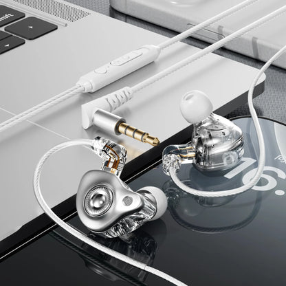 HIFI 3.5mm&Type-C Wired Headphones 9D Surround Deep Bass Stereo Headset Sport Earphone Detachable Cable ENC Noise Reduction