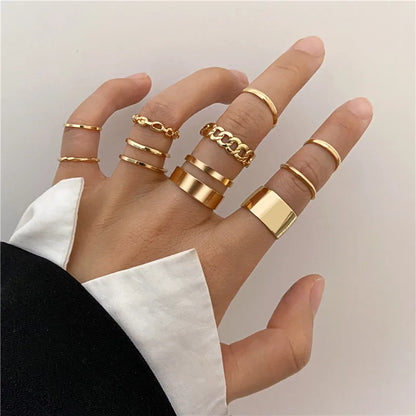Silver Color Crystal Rings Set for Women, Cubic Zirconia Moon Arrow Flower Heart Finger Wedding Rings, Female Fashion Jewelry