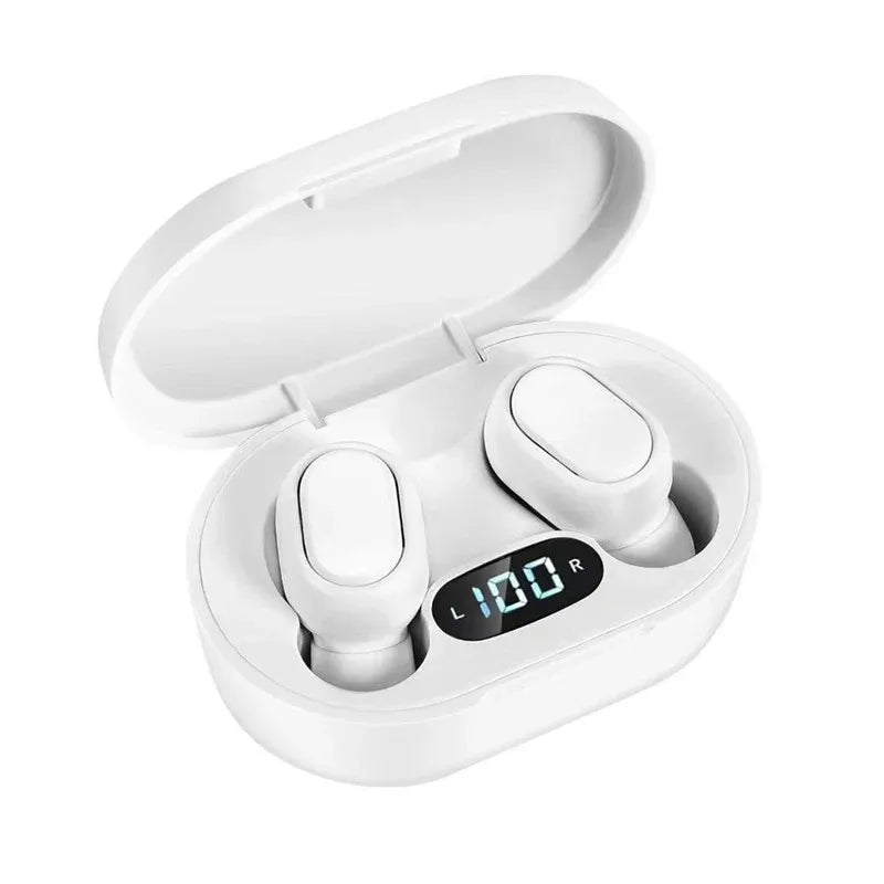 E7S TWS Earphone Bluetooth Headphones with Mic 9D Stereo Hifi Earbuds Wireless  Headse