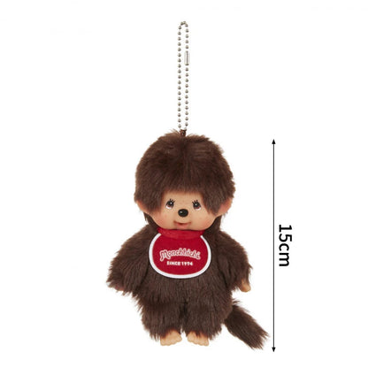 Monchhichi Plush Keychain Kawaii Monchichi Pendant Backpack Charms Cartoon Monchich Keyring Party Favor Gifts 키티 몬치치 モンチッチ