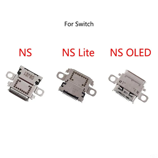 For Switch Lite Console Power Connector Type-C Charger Socket Jack For NS Switch OLED USB Charging Port
