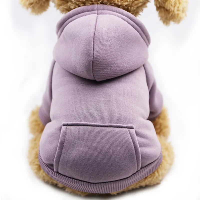 Dog Coat for Small Dogs | Warm Solid Pullover | Chihuahua, Yorkshire Terrier & Bulldog