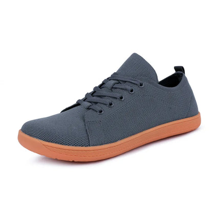 Unisex Wide Barefoot Shoes Wide Toe Cross Trainer Slip on Running Shoes Breathable Mesh Casual Sneakers for Outdoor Sports