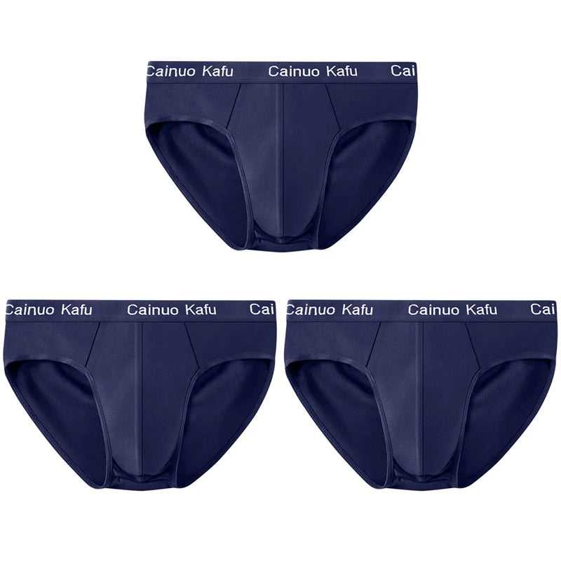 1/3Pcs Men's Briefs Men Bulge Pouch Plus Size Underwear Boy Comfortable Underpants Male Thin Breathable Triangle Sexy Panties