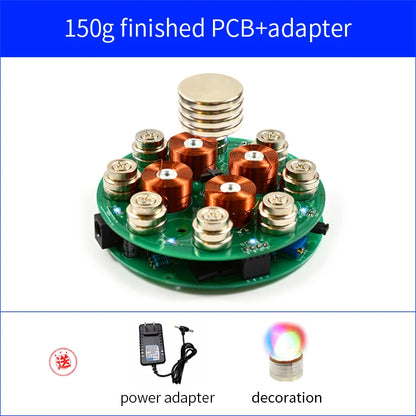 CIRMECH Intelligent Magnetic Levitation Push Type Magnetic Levitation DIY Kit DC12V 2A New Style Suspension Magnetic