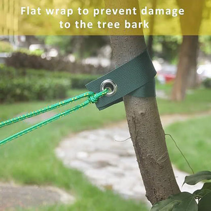 1SET Tree Stake Kits, Tree Stakes and Supports Kits for Young Trees Against Bad Weafor Newly Planted Tree Strap Garden Accessori