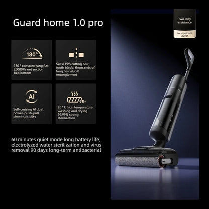 Dreame Wireless Mopping Machine - Integrated Cleaning, Sweeping and Vacuuming in One - Guard Home 1.0 Series