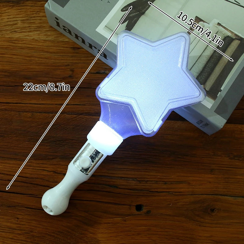 Kpop Lightsticks Glowing Penlight Concert Props Glow in The Dark Light Rods Light Sticks Party Supplies Concert Accessories