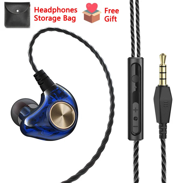 Extra Bass Headphones wired Earphone 3.5mm Earphones With Microphone Noodles Style наушники Sport Headset for Samsung