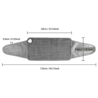 Electric Heating Pad Waist Heated Belt Multifunctional Thermal Blanket for Household Waist Lumbar Back Pad Belt Warmth Tool