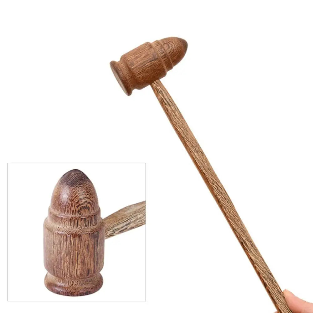 Wing Wood Wooden Massager Stick Relax Gourd Shape Back Massage Hammer Knock Back Neck Waist Meridian Clap Board Household