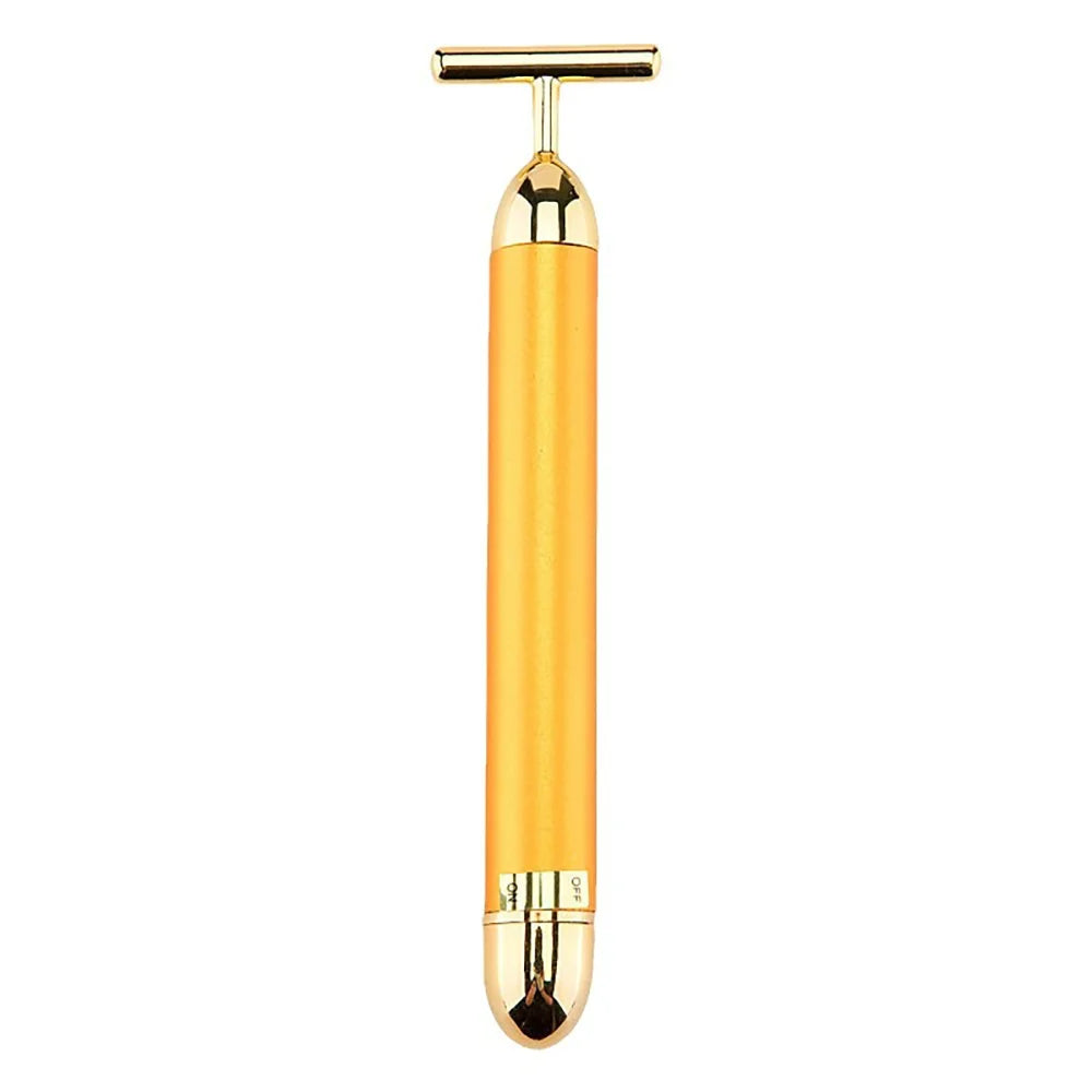 High quality massage vibrating stick set electric massage instrument facial beauty stick introduction instrument battery version