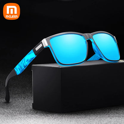 M plus Polarized Sunglasses Men Driving Sun glasses Square Glasses For Men High Quality UV400 Shades Eyewear