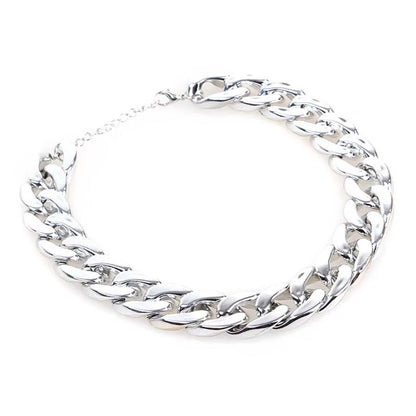 Dog Chain Collar for Small Medium Dogs Pitbull Beagle Bulldog Necklace Silvery/Golden Plated Fashion Pet Jewelry Accessories
