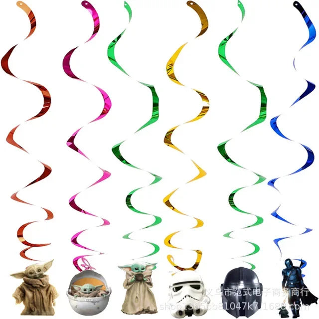 Green Yodaed Latex Balloons Hero Master Robot Foil Ballons Happy Birthday Party Banner Tableware Cake Topper Decoration Kid Toy