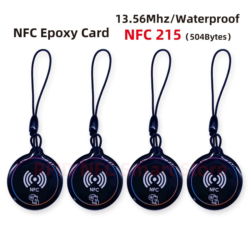 NFC Dripping Card 13.56Mhz Smart Card 504Bytes Nt/ag 215 Tag Card Smart Business Card For All NFC Enabled Phone