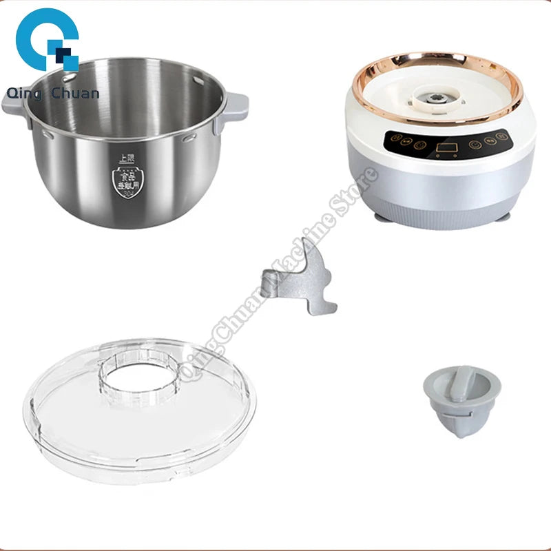 Dough Mixer Intelligent Large Capacity Stainless Steel Multifunctional Electric Dough Kneading Awakening Machine Dough Mixer
