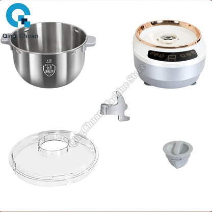 Dough Mixer Intelligent Large Capacity Stainless Steel Multifunctional Electric Dough Kneading Awakening Machine Dough Mixer