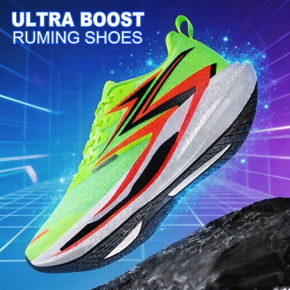 Men Running Shoes Carbon Board Marathon Speciality Sports Breathable Lightweight Women's Comfortable Athletic Sneakers