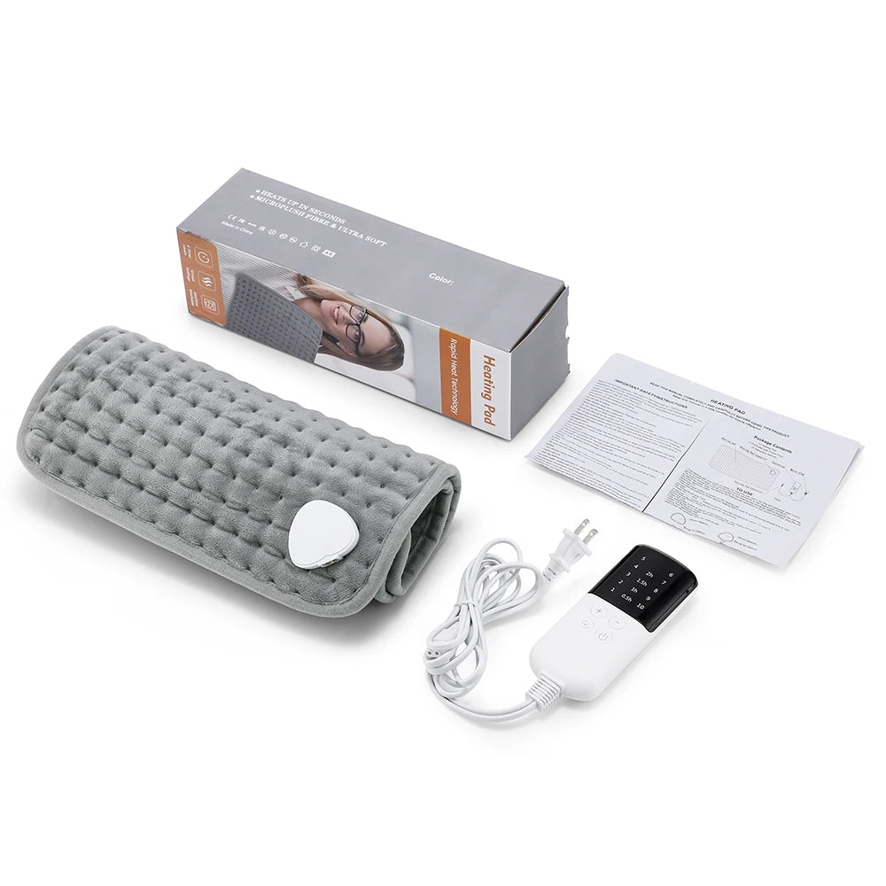 Electric Heating Pad Multifunctional Physiotherapy Heating Blanket Cushion 10 Levels Temperature Timing Body Back Warmer Winter