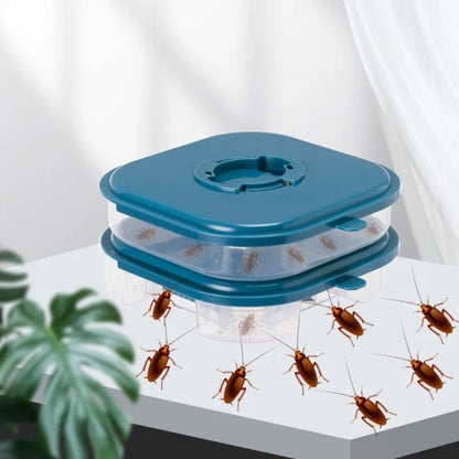 Garden Automatic Kitchen Cockroach Trap Box Cockroach Killer Traps Bugs Catcher Insect Catcher