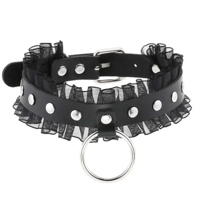 1pc Harajuku Gothic Spike Rivet Star Necklaces Collares Hip Hop Rock