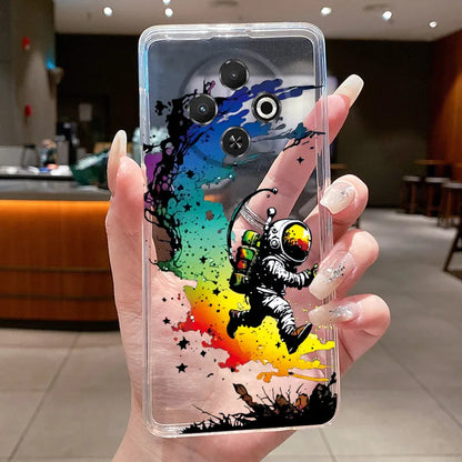 For Tecno Spark 30C Case kl5 kl5n Aesthetic Butterfly Flower Clear Soft Silicone Back Cover Techno Spark 30C Phone Case k15 k15n