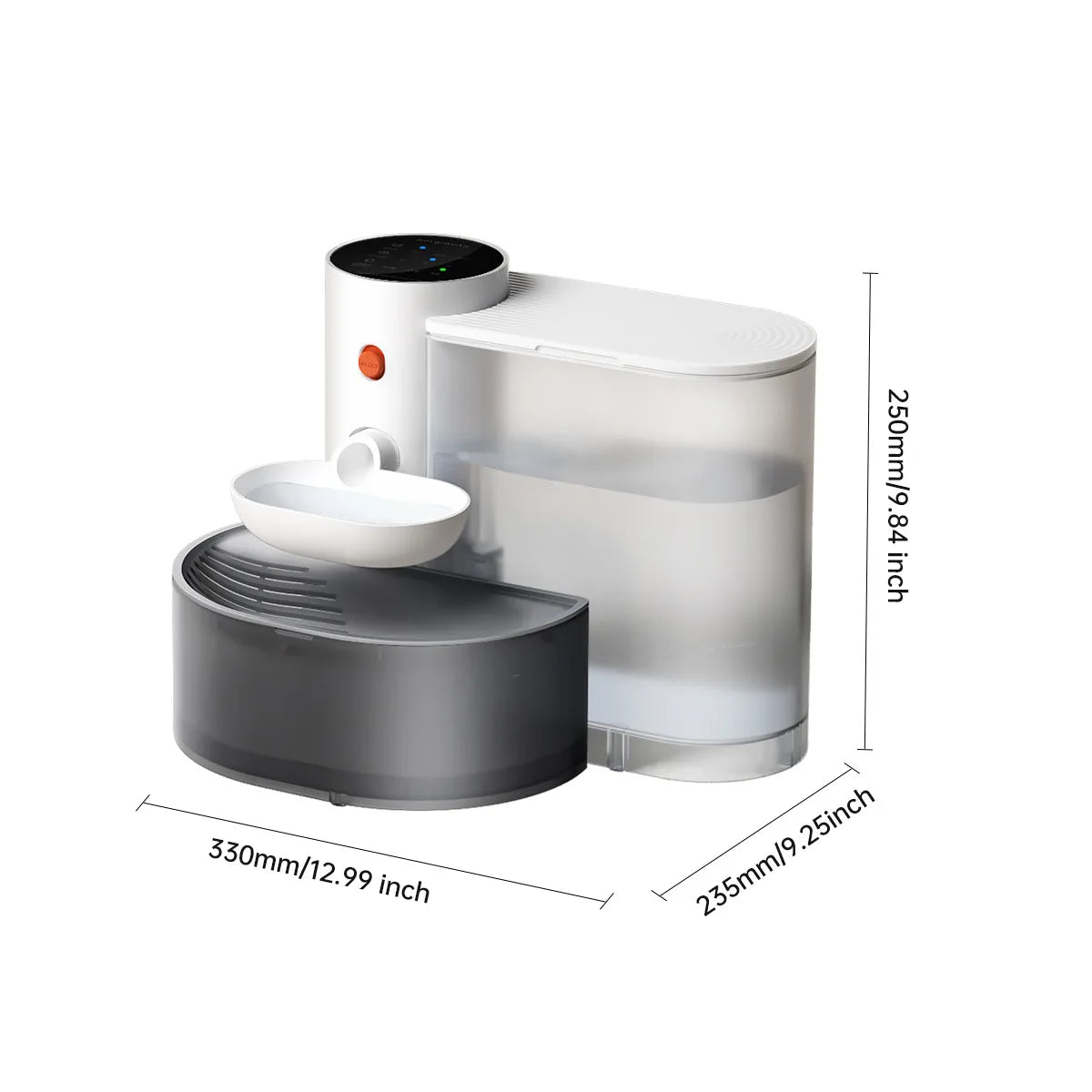 3L Wireless Automatic Cat Fountain Pet Water Feeder Gravitation water feeder Timed Smart Dog Water Dispenser No filter required