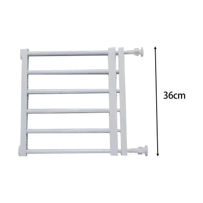 Portable Retractable Pet Dog Gate Protection Adjustable Fence Baby Barrier Stair Gate for Patio Lawn Garden Stairways Doorway