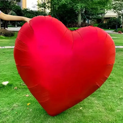 60Inch Love Heart Foil Balloon for Propose Parties Decoration Oversize Balloon Love Balloon for Valentine's Day Wedding Decor
