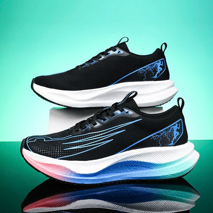 Running shoes professional fitness carbon board men's sports marathon lightweight women's comfortable non slip sports shoes