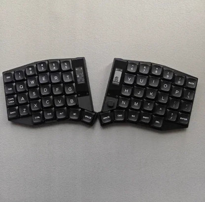 Sofle Low Profile Wireless Split Keyboard Hot Swap Kit Compatible Choc V1 1350/ V2 1353 Switch ZMK Bluetooth Separate Keyboard