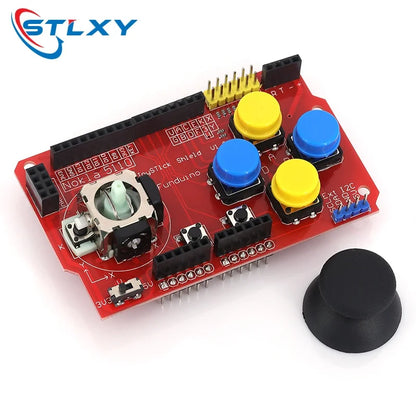 Stlxy JoyStick Shield game joystick extension board for arduino simulates keyboard and mouse functions